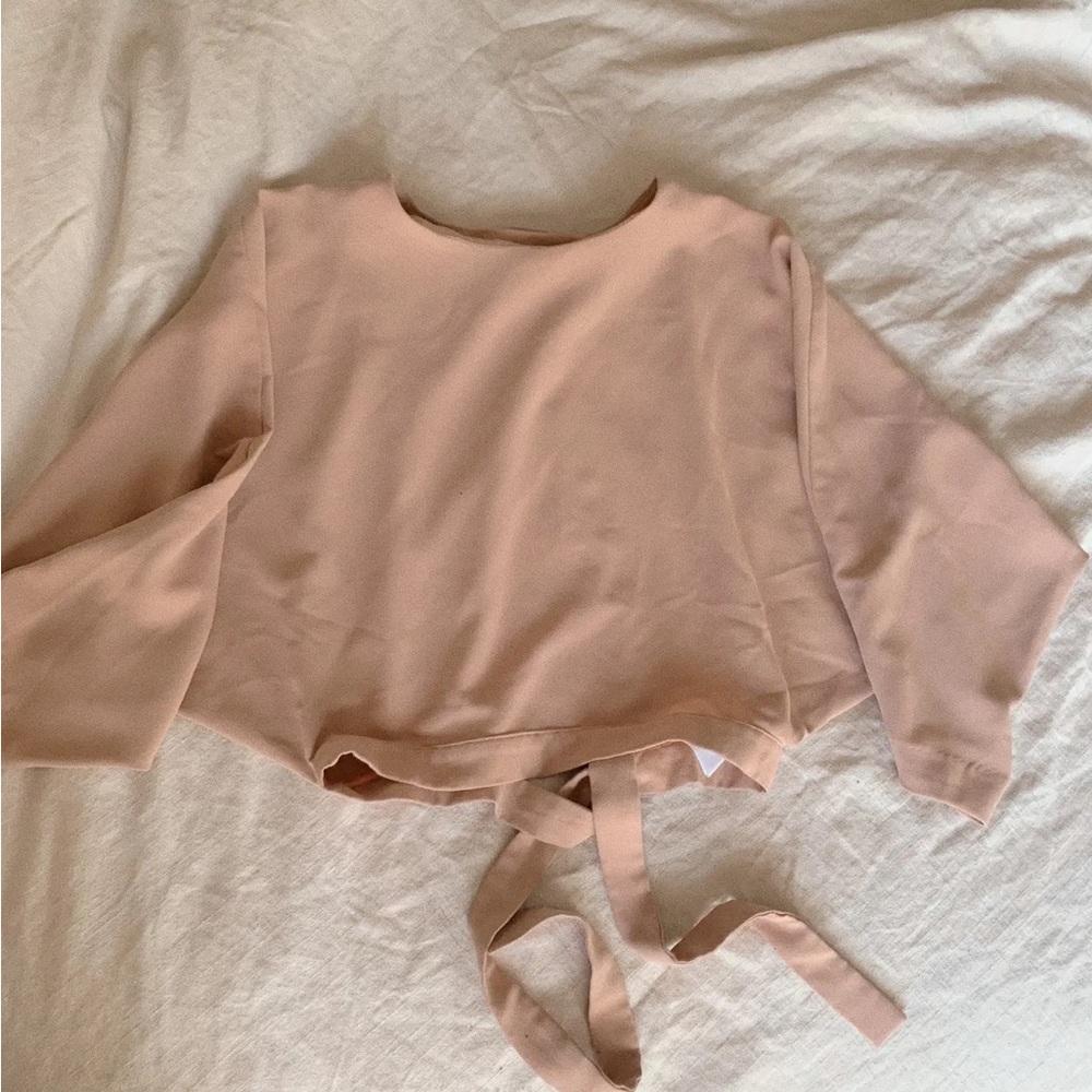 Farrow Top With Open Back - image 2